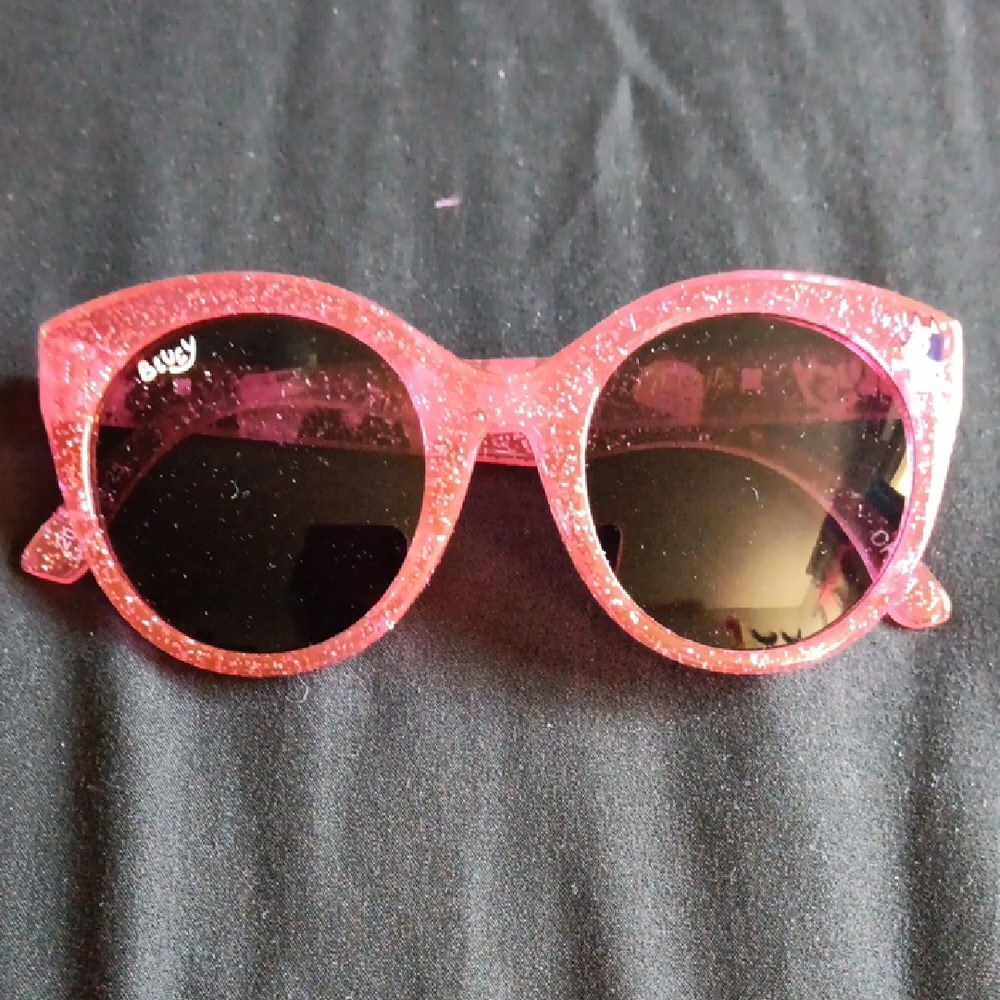 Vibrant Pink Toddler Bluey Sunglasses